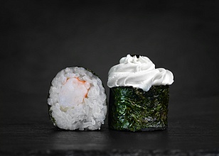 Хосомаки с креветкой