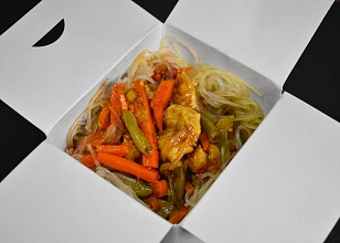 C курицей и овощами